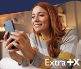 Visuel illustrant les avantages EXTRA +X